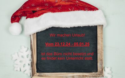 Wir machen eine kurze Winterpause!