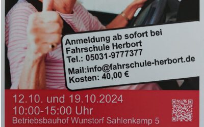 „Fit im Auto“ Seniorentraining